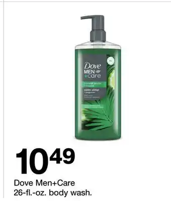 Target Dove Men+Care 26-fl.-oz. body wash offer