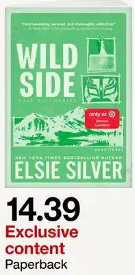 Target WILD SIDE ELSIE SILVER offer