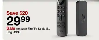 Target Amazon Fire TV Stick 4K offer