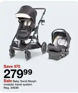 Target Baby Trend Morph modular travel system offer