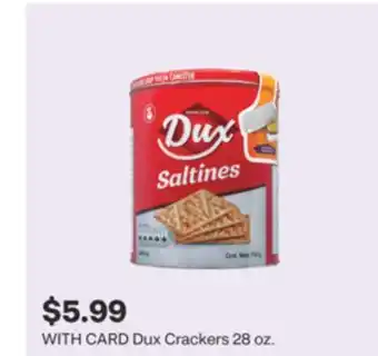 CVS Dux Crackers offer