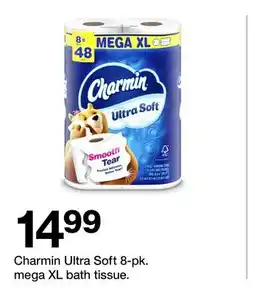 Target Charmin Ultra Soft 8-pk. mega XL bath tissue offer