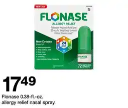 Target Flonase 0.38-fl.-oz. allergy relief nasal spray offer