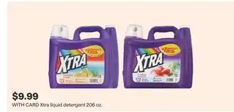 CVS Xtra liquid detergent 206 oz offer