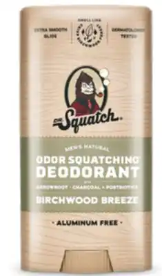 Target Dr. Squatch 2.65 oz. natural deodorant offer