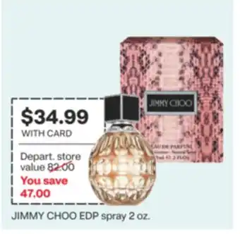 CVS JIMMY CHOO EDP spray 2 oz offer