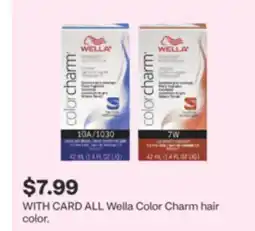 CVS Wella Color Charm hair color offer