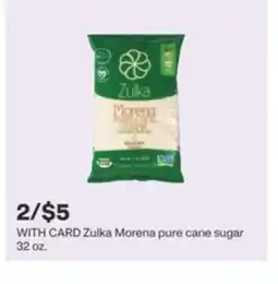 CVS Zulka Morena pure cane sugar 32 oz offer