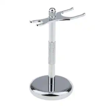 Walmart Shaving Stand Brush Holder Stainless Steel Weighted Base offer