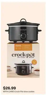 CVS Crock-Pot slow cooker offer