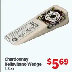 Gordon Food Services Chardonnay Bellavitano Wedge offer