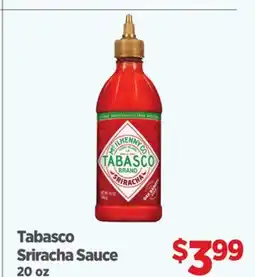 Gordon Food Services Tabasco Sriracha Sauce offer