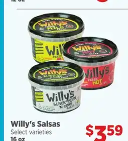 Gordon Food Services Willy's Salsas offer