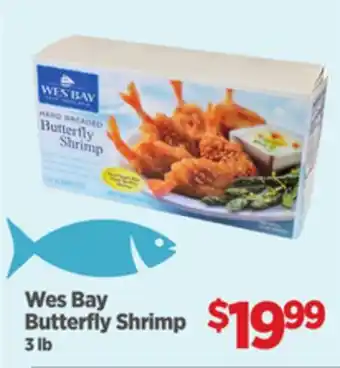 Gordon Food Services Wes Bay Butterfly Shrimp offer