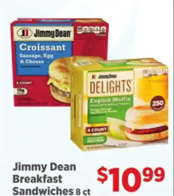 Gordon Food Services Jimmy Dean Breakfast Sandwiches offer