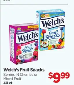 Gordon Food Services Welch's Fruit Snacks offer