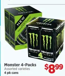 Gordon Food Services Monster 4-Packs offer