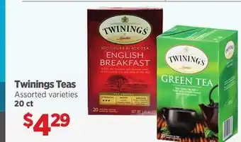 Gordon Food Services Twinings Teas offer