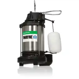 Walmart CDU980E - 3/4 HP Stainless Steel and Cast Iron Submersible Sump Pump offer