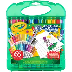 Walmart Crayola Pip Squeaks Washable Markers Set, Arts and Crafts Set, Gift for Kids, Ages 4, 5, 6, 7 offer