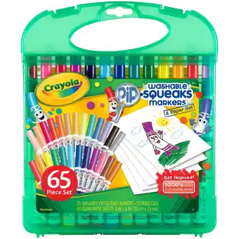 Walmart Crayola Pip Squeaks Washable Markers Set, Arts and Crafts Set, Gift for Kids, Ages 4, 5, 6, 7 offer