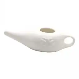 Walmart Bothyi 3x250ml Ceramic Pot Nose Cleaning Pot for Removes Dust Nose Washing White offer