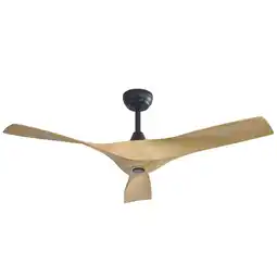 Walmart Sofucor 52-Inch Modern Ceiling Fan with Remote, 6 Speeds, Black offer