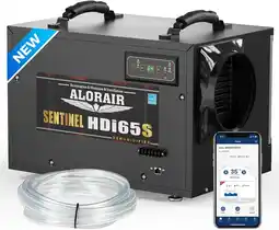 Walmart ALORAIR 120 PPD Energy Star Wi-Fi APP Controls Crawl Space & Commercial Dehumidifier with Pump| Hose offer