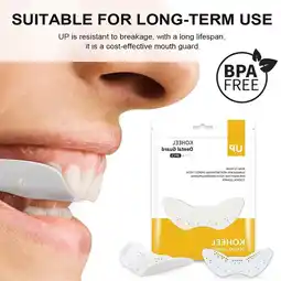 Walmart KOHEEL Lightweight Night Dental Guard, Nighttime Teeth Grinding, Mouth Guard 2 Count offer