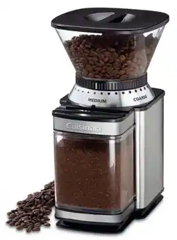 Walmart Cuisinart Supreme Grind 18 Cup Stainless Steel Burr Coffee Grinder offer