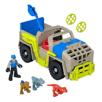 Walmart Imaginext Jurassic World Track & Transport Dino Truck Vehicle & Figure Set, 8 Pieces offer