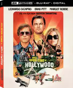 Walmart Once Upon A Time In Hollywood (4K Ultra HD Blu-ray + Digital Copy) offer