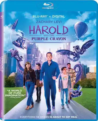 Walmart Harold & the Purple Crayon (Blu-Ray + Digital Copy) Sony Action & Adventure offer