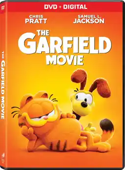 Walmart The Garfield Movie (DVD + Digital) Sony Family offer