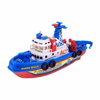 Walmart Kids Boat Toy Light Water Spray Electric Marine Fire Boat Model Education Toy Random Color offer