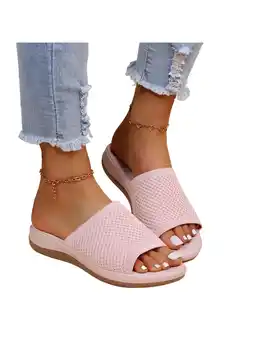 Walmart Sexy Dance Orthopedic Sandals for Women Wide Width Comfortable Slides Slippers Slip On house Shoes offer