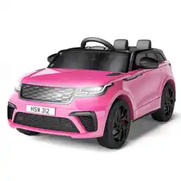 Walmart Dragonpad USA Range Rover Portable Kids Powered Ride-Ons with Remote Controller, Pink, 40.5 lbs offer