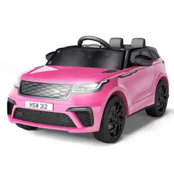 Walmart Dragonpad USA Range Rover Portable Kids Powered Ride-Ons with Remote Controller, Pink, 40.5 lbs offer