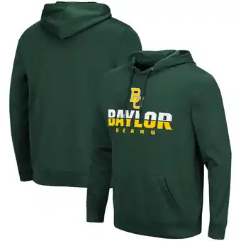 Walmart Men's Colosseum Green Baylor Bears Lantern Pullover Hoodie offer