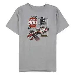 Walmart INDY 500 Boys Starting Field Line Graphic T-Shirt, Grey, XS offer