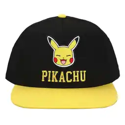 Walmart Pokemon Pikachu Youth Black Snapback Cap offer