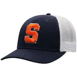 Walmart Men's Top of the World Navy/White Syracuse Orange Trucker Snapback Hat offer