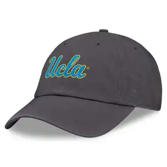 Walmart Men's Top of the World Heather Charcoal UCLA Bruins Team Logo Washed Adjustable Hat offer