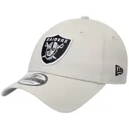 Walmart Men's New Era Khaki Las Vegas Raiders Playmaker 9TWENTY Adjustable Hat offer