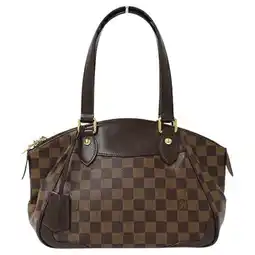 Walmart Pre-Owned Louis Vuitton Damier Women's Shoulder Bag Verona PM N41117 Brown (Fair) offer