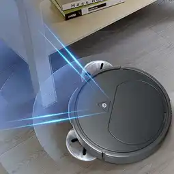 Walmart taicans Robot Vacuum Cleaner Strong Suction Ease of Use Slim Ideal for Hard Floor Pet Hair Carpet offer