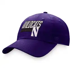 Walmart Men's Top of the World Purple Northwestern Wildcats Slice Adjustable Hat offer