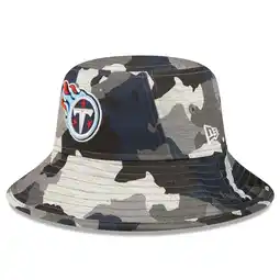 Walmart Men's New Era Camo Tennessee Titans 2022 NFL Training Camp Official Bucket Hat offer