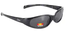 Walmart Kickstart Chix Heavenly Sunglasses Black Frame w/Polarized Gray Lens offer