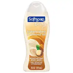 Walmart Softsoap Moisturizing Body Wash, All Skin Types, Shea and Almond Oil, 20 fl oz Bottle offer